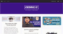 Desktop Screenshot of cedricc.be